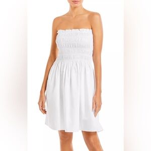 SOLD! NWT! Tory Burch • Smocked Short Dress • White • Size XS • Retail $298